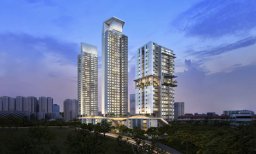 Artist’s impression of Highline Residences condominium by Keppel Land