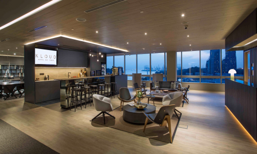 Premium serviced co-working space KLOUD Keppel Bay Tower by Keppel Land