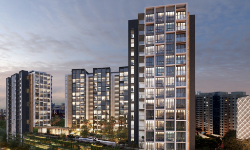 Artist’s impression of Park Place Residences at Paya Lebar Quarters by Lendlease