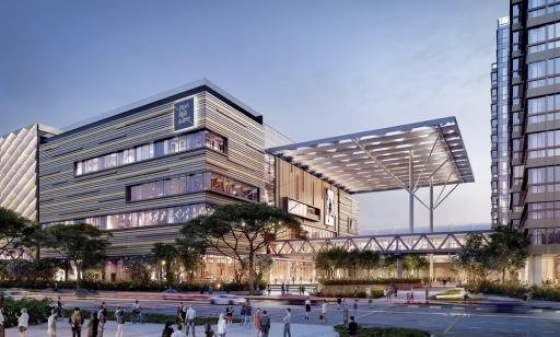 Artist’s impression of mixed-use development Paya Lebar Quarter by Lendlease